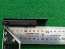 Планка Picatinny на ласточкин хвост, с выносом, 100 мм + короткие