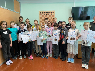 Определены победили на Первенстве Мурманской области по шахматам среди детей до 13 лет