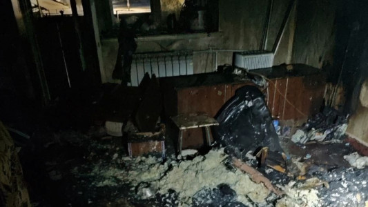 Ночной пожар в Териберке погубил двоих человек